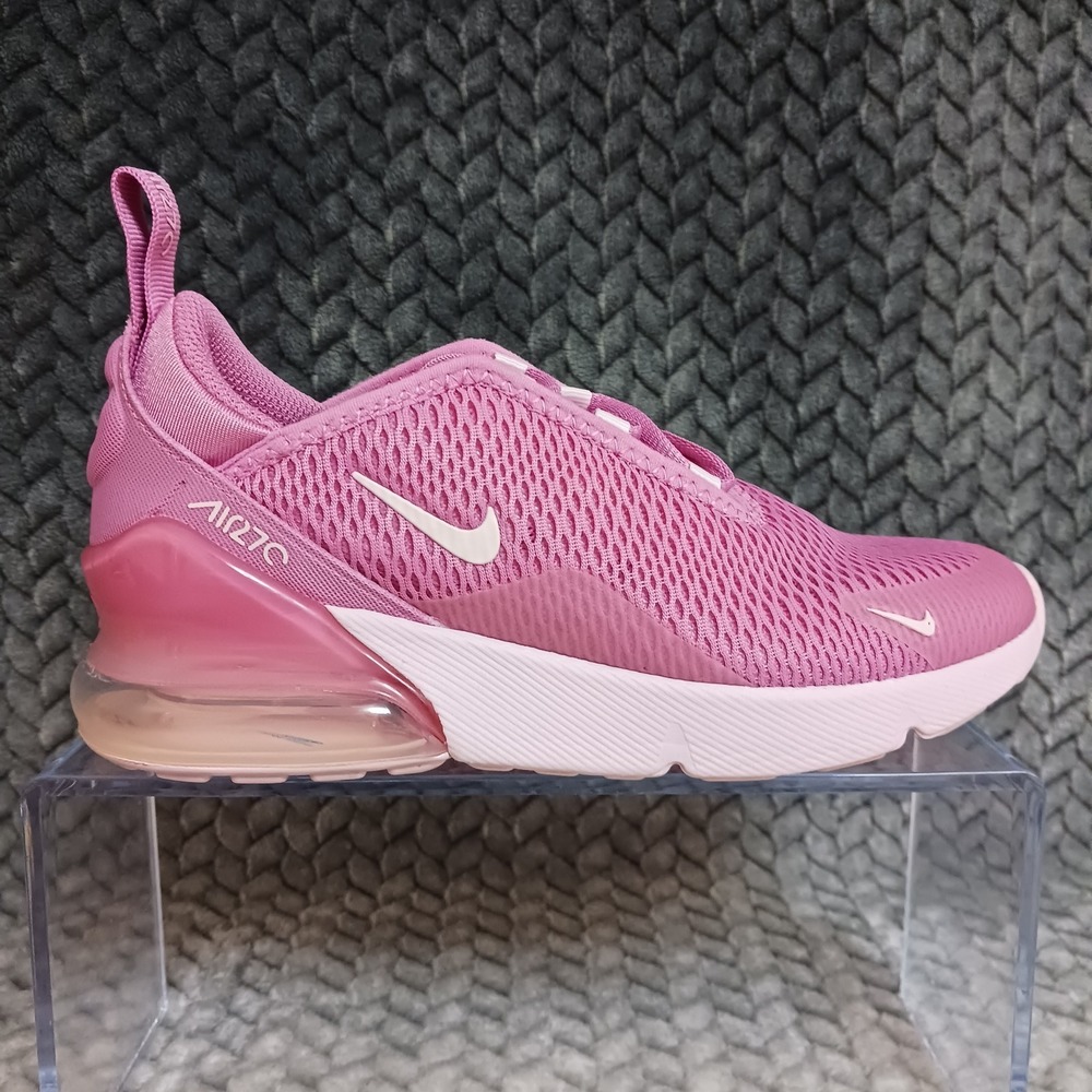 Nike Air Max 270 Pink Foam PS Walking Running Sneakers Shoes Size 1.5Y - Picture 8 of 14